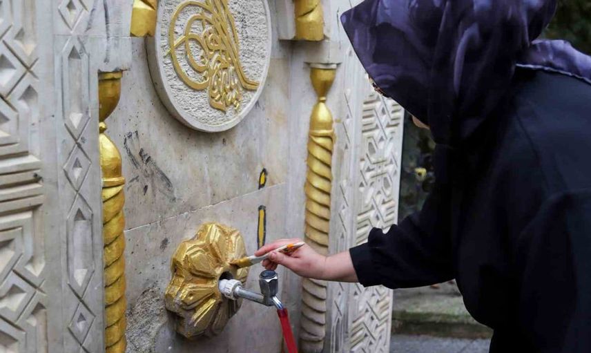 Gümüşhaneli sanatçıdan anlamlı gönüllülük çalışması: unutulmuş mezar taşları ve çeşmeler yenileniyor