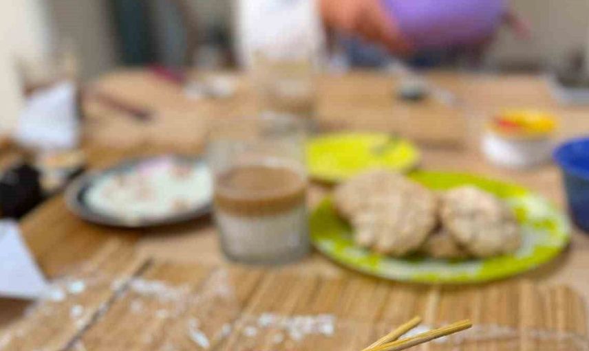 Tavşanlı'da gençler Kore mutfağını keşfetti: Gimbap atölyesi büyük ilgi gördü