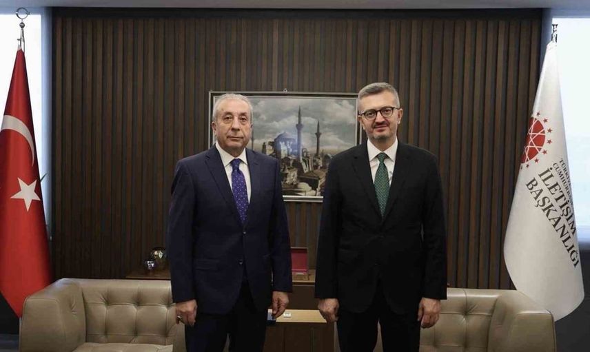 Gıda ve tarım alanında uluslararası temsil: İletişim Başkanı Duran, Mehdi Eker ile buluştu