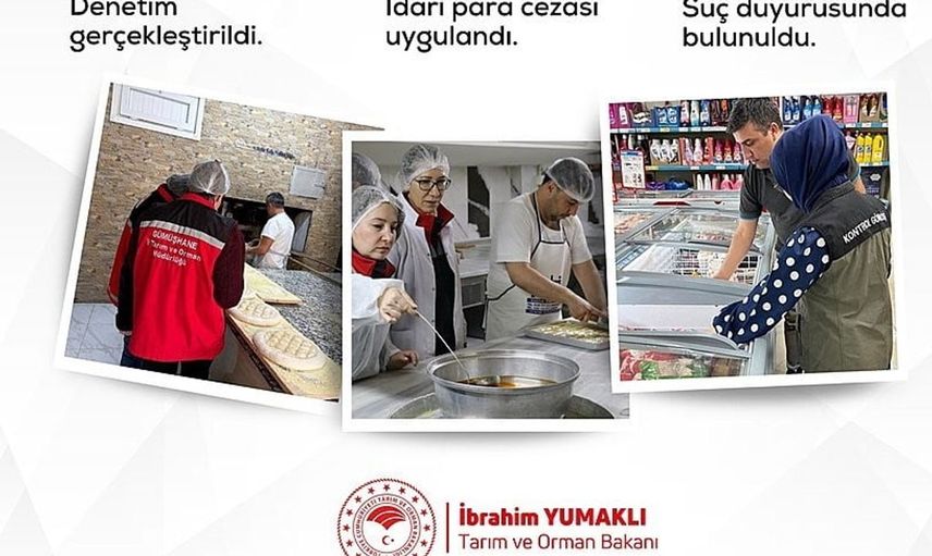 Gıda denetimlerinde 218.2 milyon lira ceza kesildi