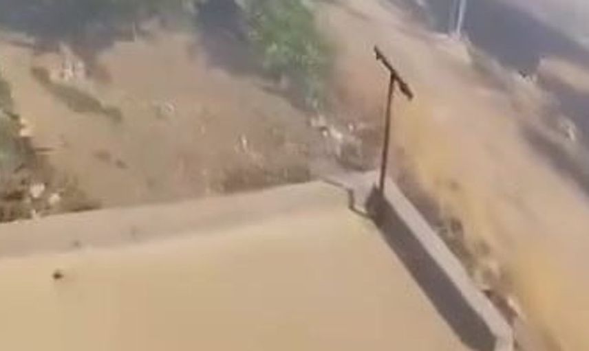 Gercüş'te çıkan yangında tarım alanları büyük zarar gördü