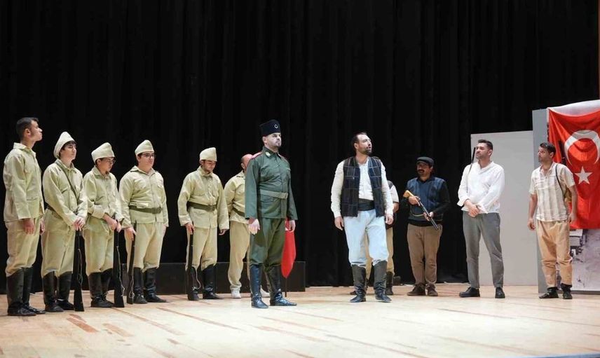 Turgutlu’nun 104 yıl önceki kurtuluşu sahneye taşındı