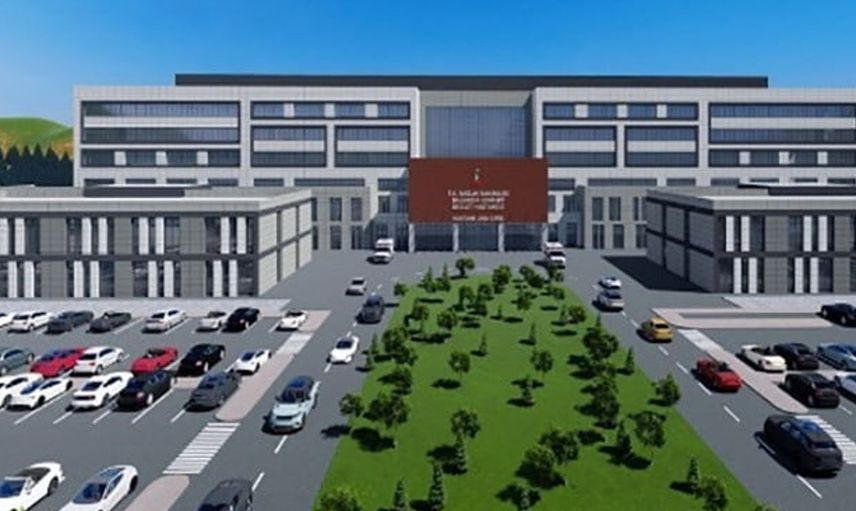 Edremit'te 300 yataklı devlet hastanesi inşaatı hızla devam ediyor