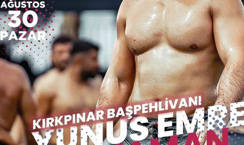 Kırkpınar başpehlivanı yunus emre yaman darende’de ringe çıkıyor