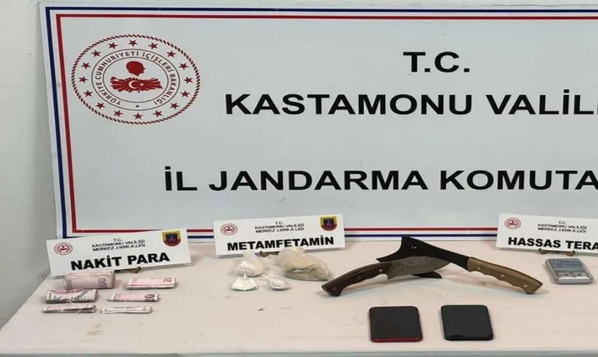 Kastamonu'da jandarmadan uyuşturucu operasyonu: 2 kişi tutuklandı