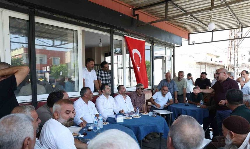 Başkan Vekili Beşikci, Çay Mahallesi'nde vatandaşların taleplerini dinledi
