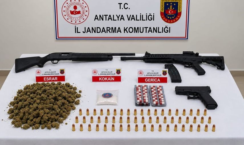 Serik'te uyuşturucu operasyonu sona erdi: 20 kişi gözaltında
