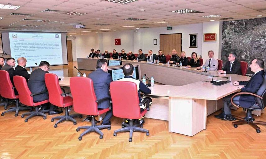 Eskişehir'de okullar için güvenlik tedbirleri masaya yatırıldı