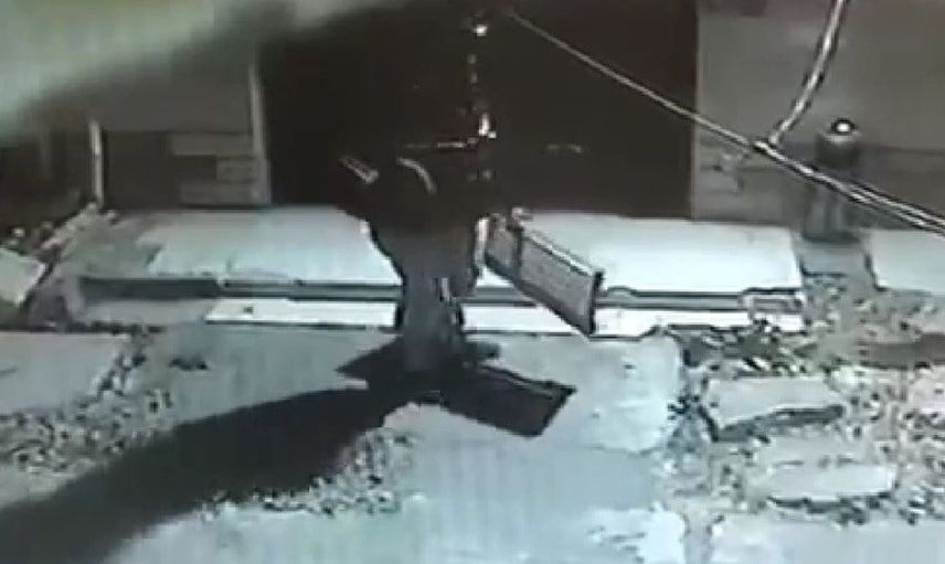 Karabük'te dehşet veren hırsızlık: Mazgalı söküp uzaklaştı