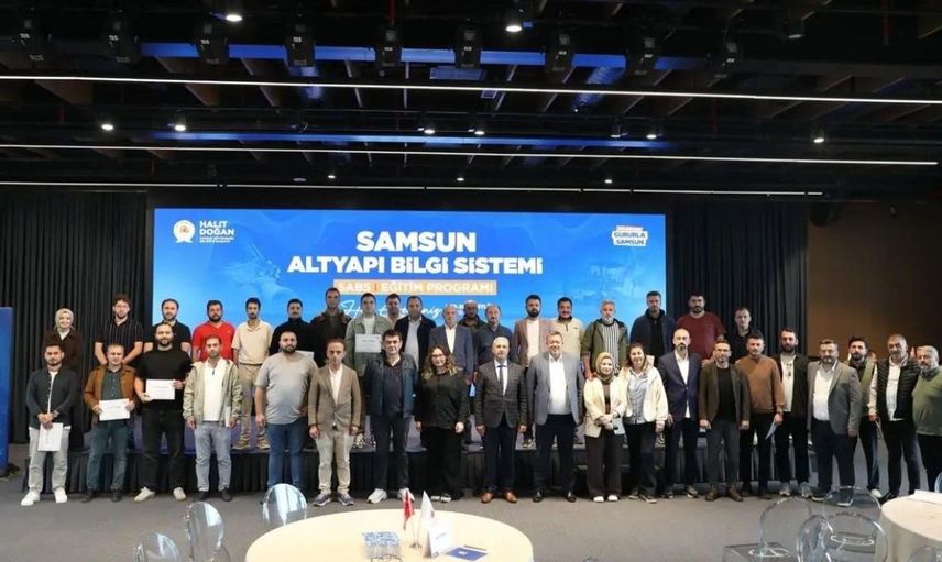 Samsun Büyükşehir Belediyesi altyapı süreçlerini dijitalleştiriyor