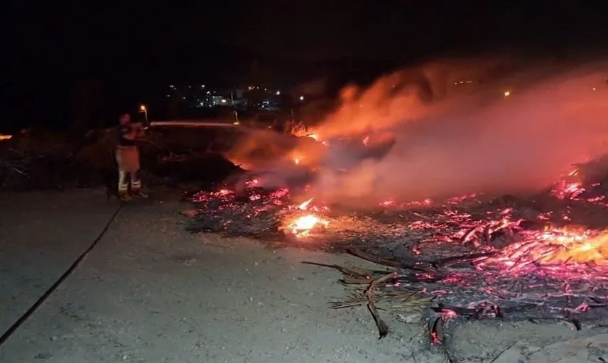 Antakya'daki çöplük yangını hızlı müdahale ile kontrol altına alındı