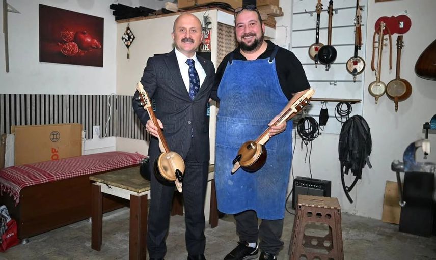 Vali Varol, geleneksel el sanatlarını yerinde inceledi