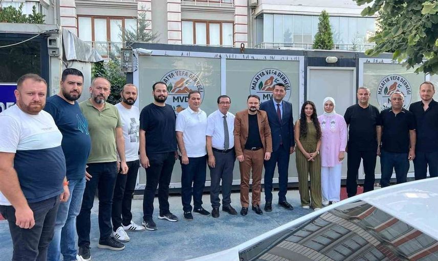 Mahmut Boyraz, Malatya Vefa Derneği'ni ziyaret ederek projelerini paylaştı