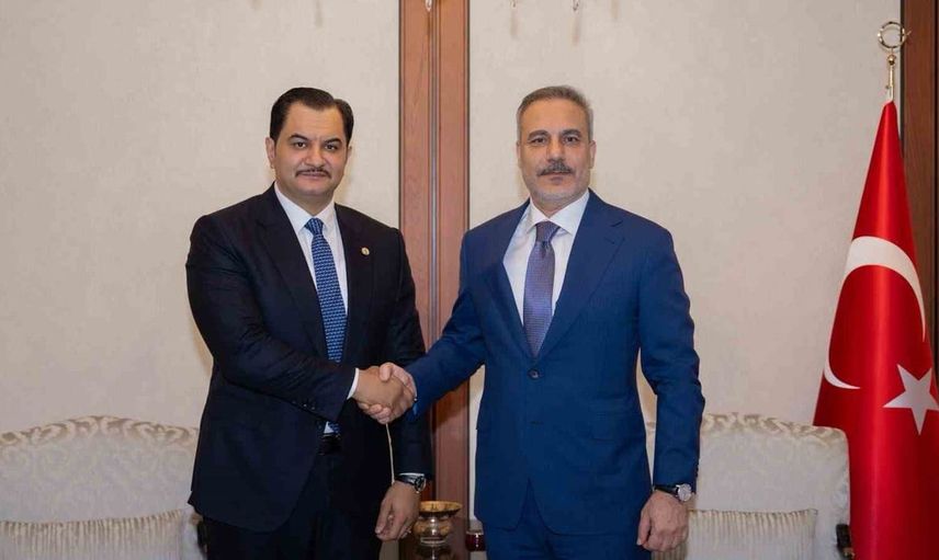 Bakan Fidan, Libya ulusal ordusu genel komutan yardımcısı orgeneral Hafter ile bir araya geldi
