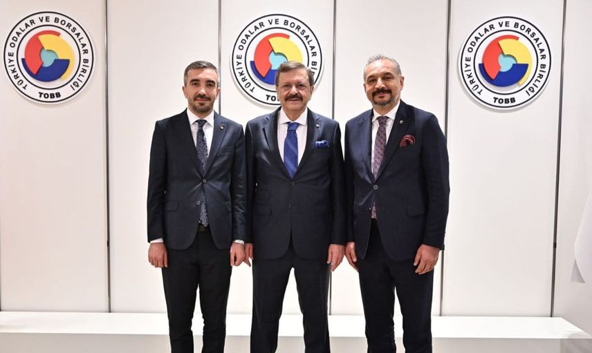 Adıyaman ticaret heyeti Ankara'da ekonomik temaslarda bulundu