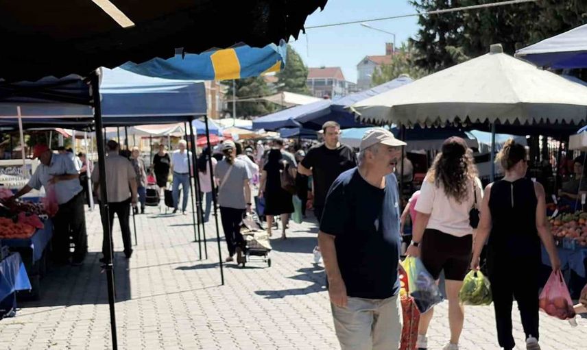 Kırklareli'nde semt pazarlarında fiyatlar dengede: Hem esnaf hem vatandaş memnun