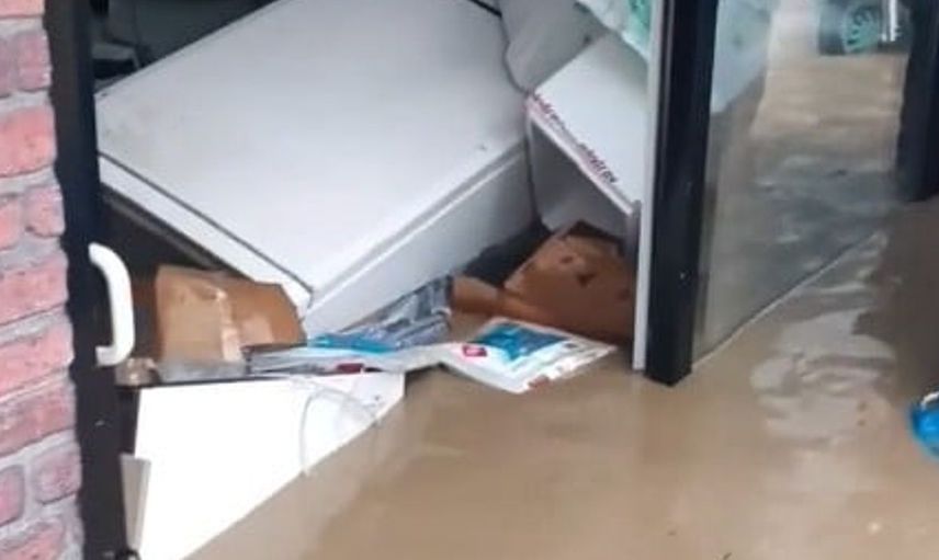 Kastamonu'da sağanak yağış nedeniyle 150’den fazla ev ve iş yeri su altında kaldı