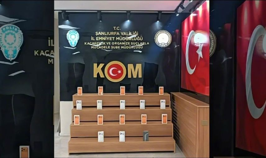 Şanlıurfa'da düzenlenen operasyonda 10 milyon TL değerinde kaçak tütün ele geçirildi