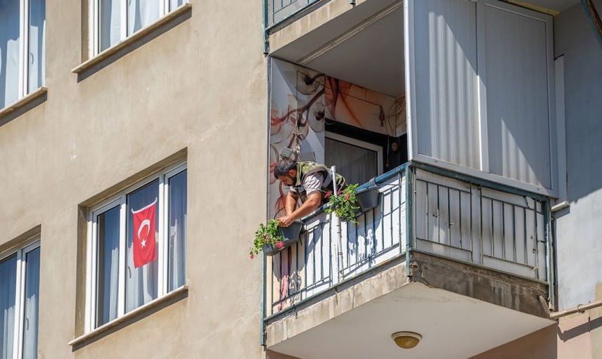 Gebze'de en güzel balkon ödülleri için yarışma heyecanı