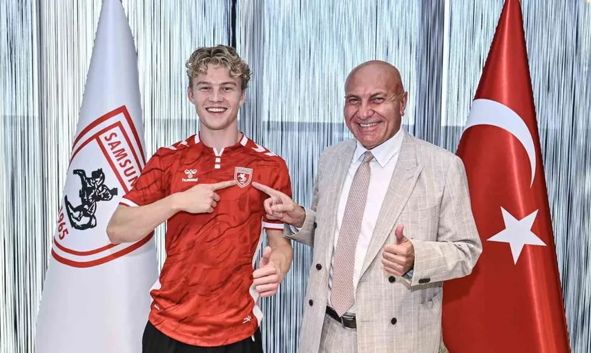 Samsunspor, Danimarkalı genç yıldızla 5 yıllık anlaşma yaptı