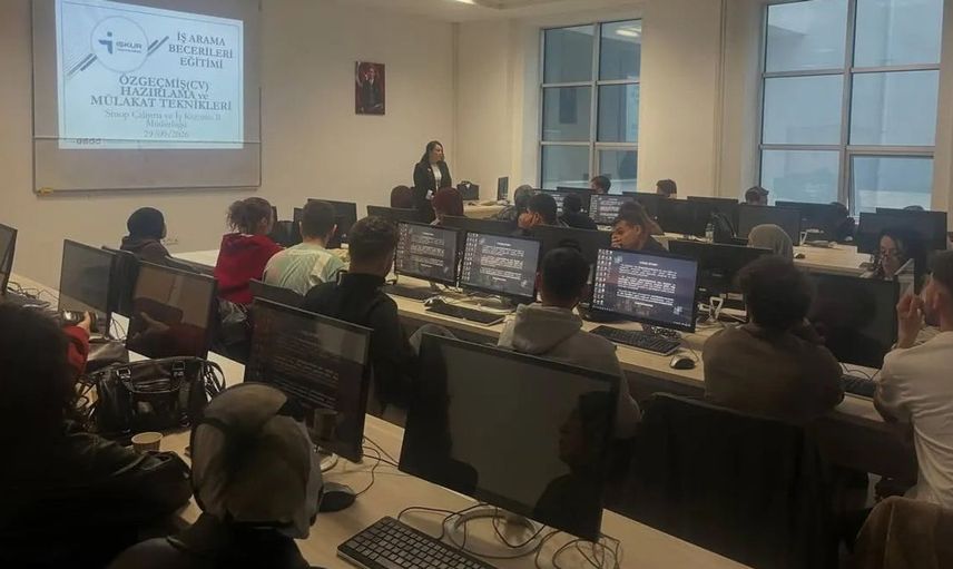 Sinop’ta üniversite öğrencilerine kariyer yolculuğunda destek: CV ve iş arama becerileri eğitimi