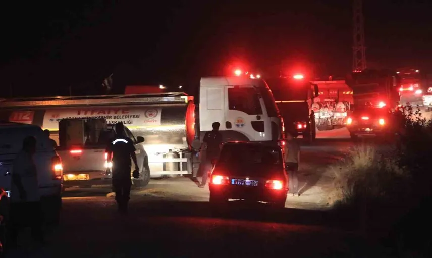 Adana'da orman yangını kontrol altına alındı, soğutma çalışmaları sürüyor