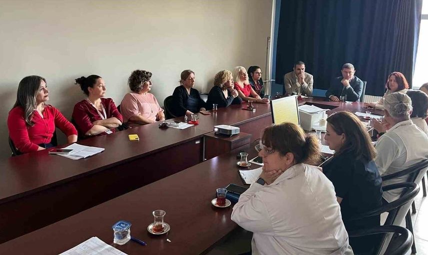 Söke Devlet Hastanesi'nde çalışan sağlığına özel önem verildi