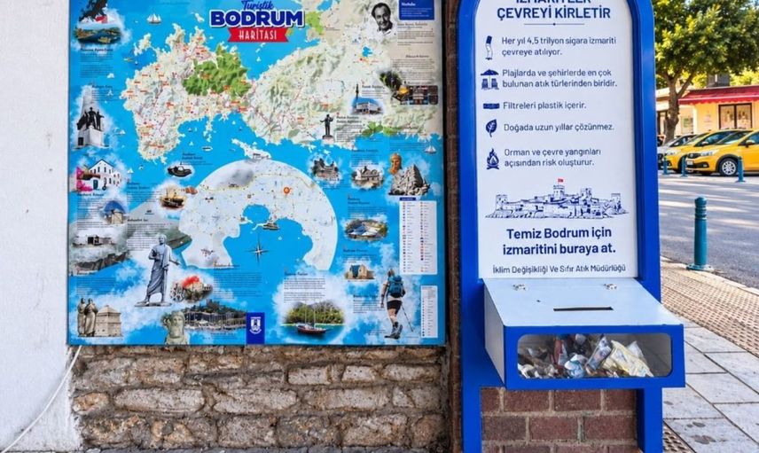 Bodrum Belediyesi geri dönüşüm projelerine hız kesmeden devam ediyor