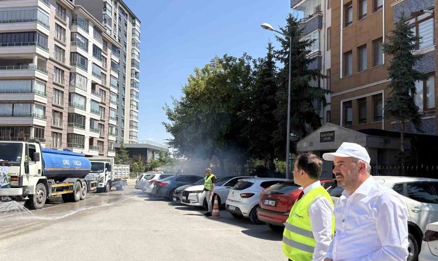 Pursaklar'da 'mahallede temizlik var' seferberliği başlatıldı