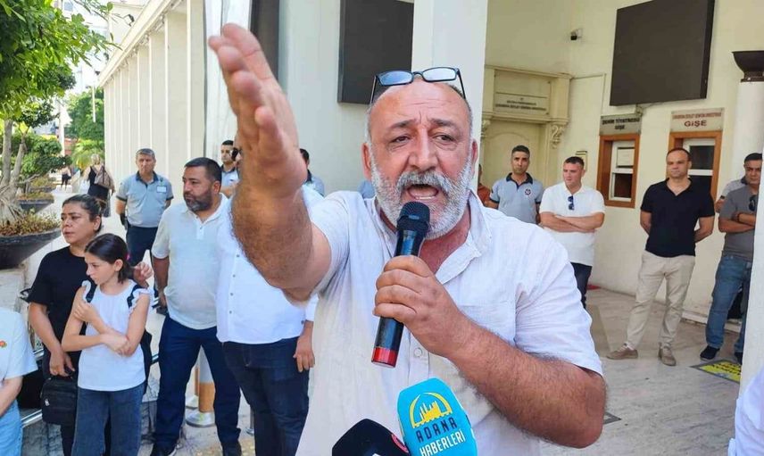 Adana'da servisçilerin 'S' plaka tepkisi