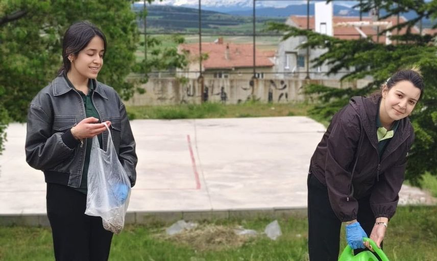 Öğrencilerin emeğiyle hazırlanan kabak tatlısı, Altıntaş'ta hayat buldu