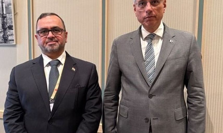 Bakan Memişoğlu, Iraklı mevkidaşı ile bir araya geldi