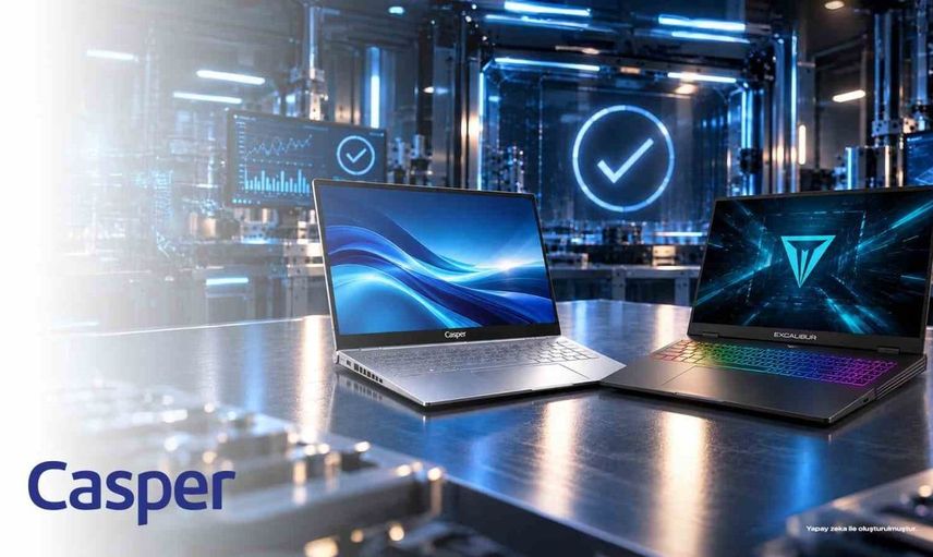 Casper bilgisayarlarına uluslararası onay: performans ve dayanıklılık testlerinde başarı