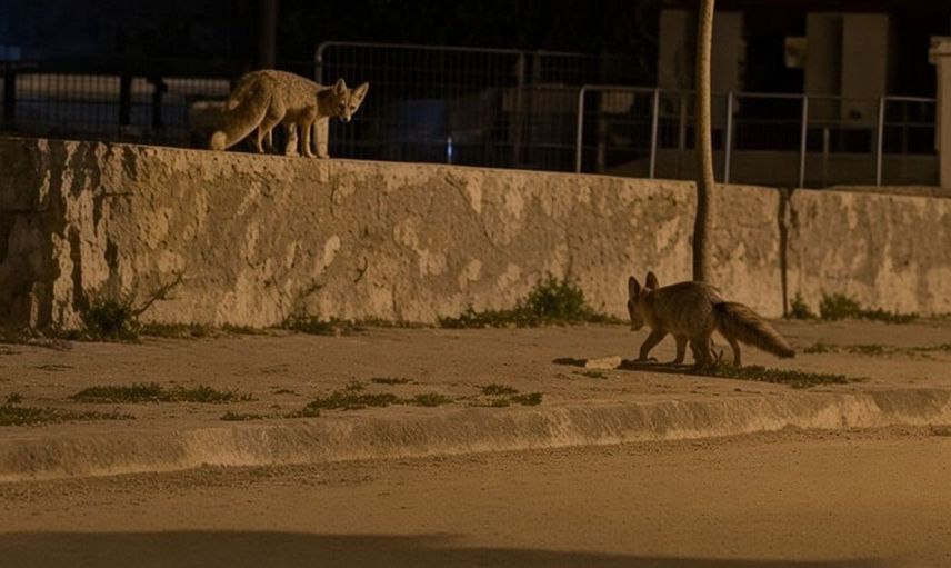Erzincan'da tilkiler şehirde, ayılar köylerde görülmeye başladı