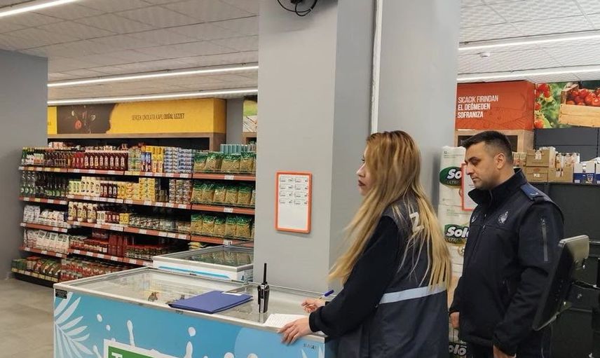 Erzincan'da market denetimleri sonuç verdi: 4 işletmeye işlem başlatıldı