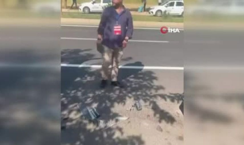 Diyarbakır'da otomobil kaza yaptı: 4 araca çarptı, 1 yaralı