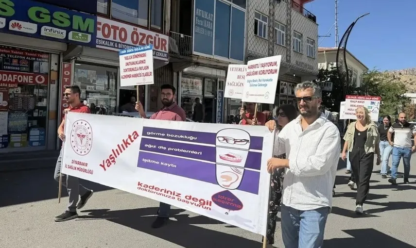 Diyarbakır'da obeziteye karşı yürüyüş düzenlendi