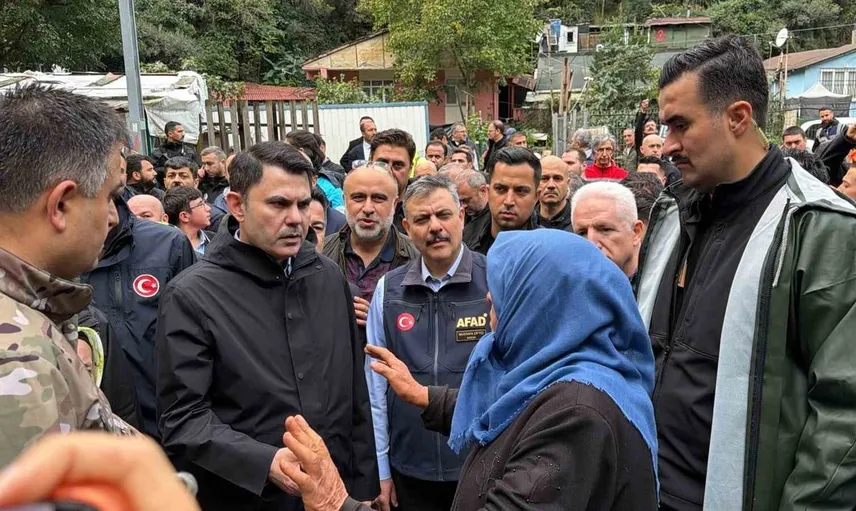 Bakan Kurum, İstanbul'da afetle mücadele kararlılığı vurgusu yaptı