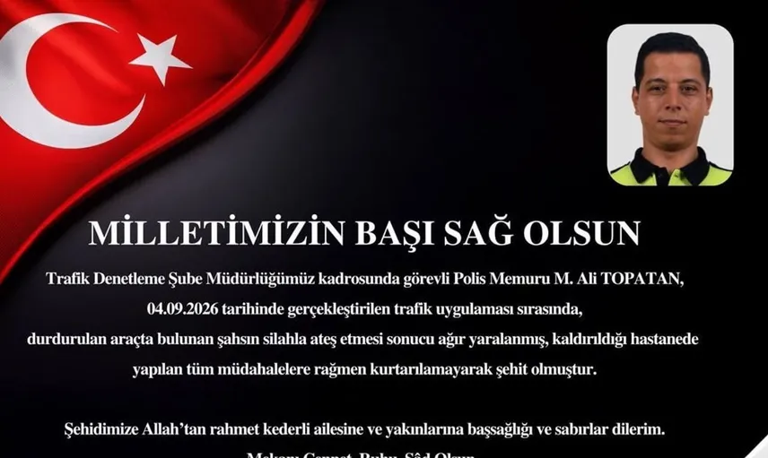 Esenyurt'taki denetimde vurulan trafik polisi şehit oldu