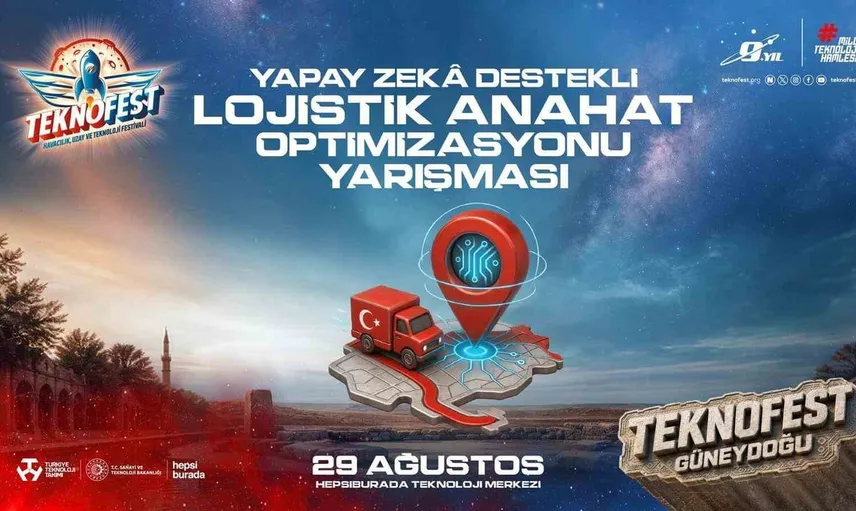 Yapay zeka destekli lojistik yarışmasında heyecan dorukta