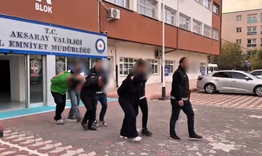 Aksaray'da uyuşturucu operasyonu: 4 kişi tutuklandı