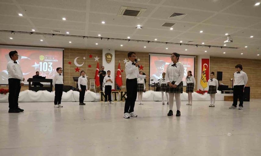 Cumhuriyet Bayramı coşkusu MTK Koleji'nde dorukta