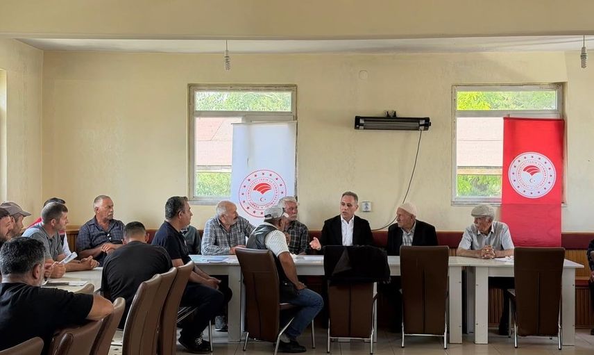 Kars tarım ve orman müdürü enver aydın üreticilerle buluştu