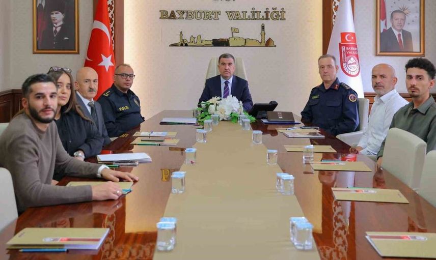 Bayburt'ta asayiş verileri açıklandı: Huzur ortamı için çalışmalar devam ediyor