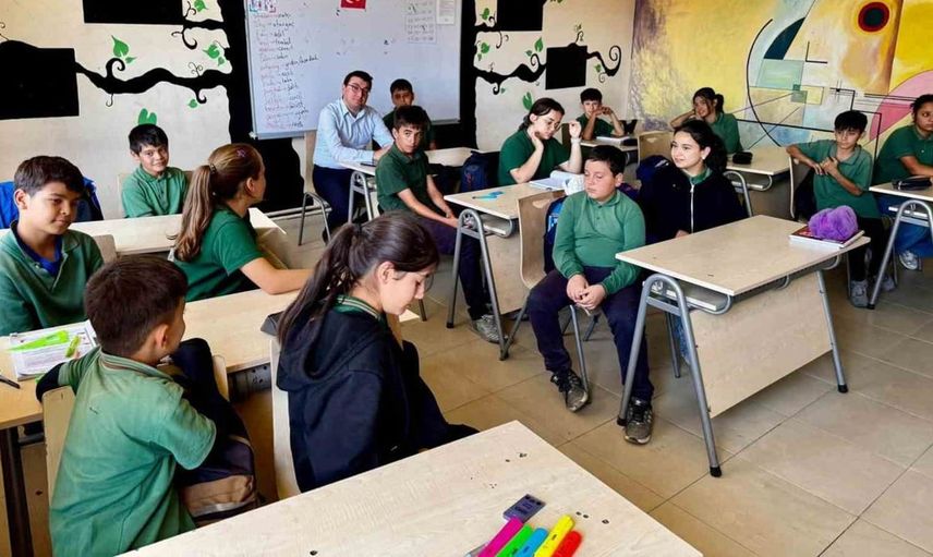 Bozdoğan kaymakamı öğrencilere destek vermek amacıyla yazıkent'te ziyaret gerçekleştirdi