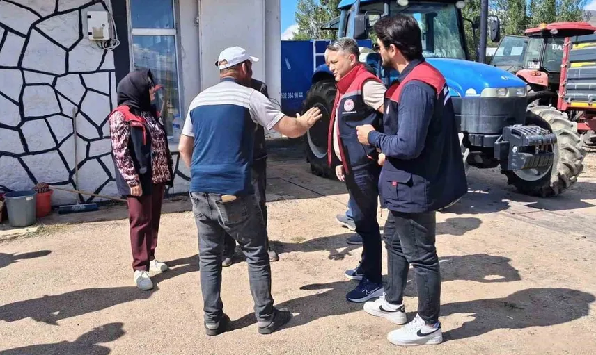 Bayburt'ta hasat sezonu devam ediyor: TMO alım ofisinde ürün kabulü hız kesmeden sürüyor