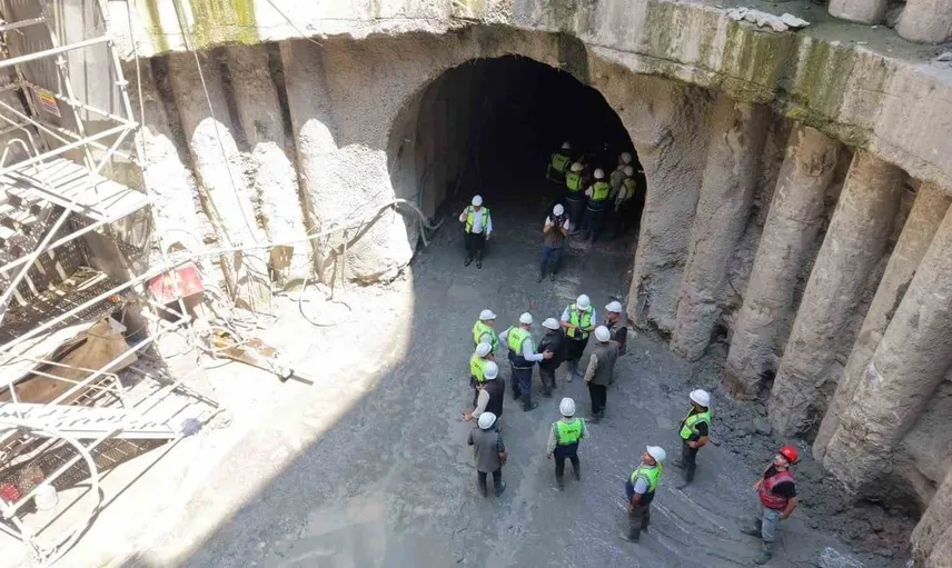 Samandağ muhtarları dev atık su projesini inceledi: Yatırımın önemi vurgulandı