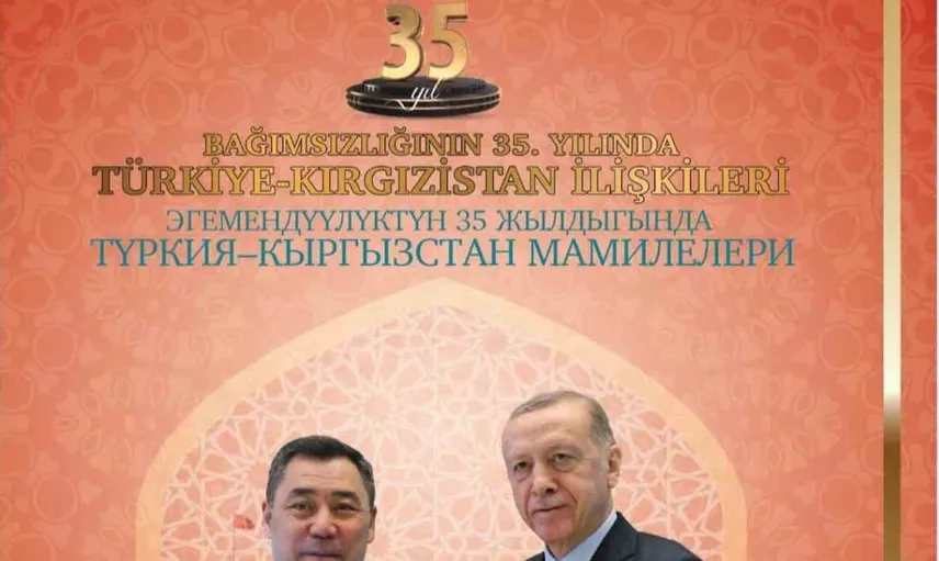 Cumhurbaşkanı Erdoğan, Kırgız Cumhurbaşkanına özel kitabı hediye edecek