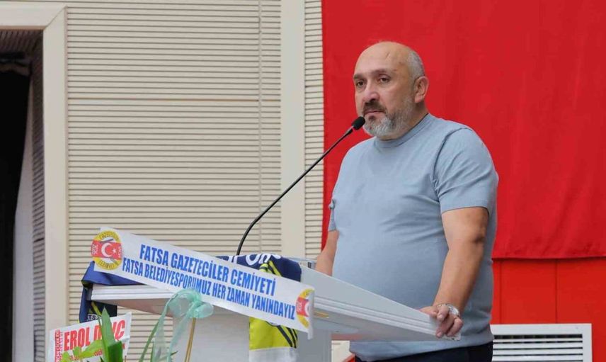 Fatsa Belediyespor'un yeni başkanı Ahmet Aydemir dönemi başladı