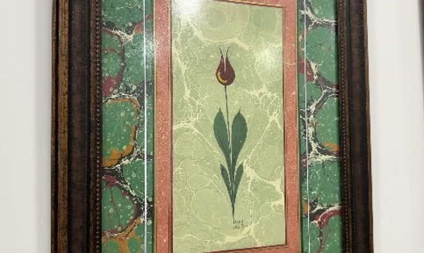 Ebru sanatı ile kişiye özel defter yapımına geçti: Hanife Cansever'in hikayesi